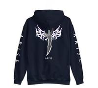 GJDNCIQ Solo Leveling Katana Dagger Kasaka's Venom Fang Arise Hoodies Man/Woman Sweatshirts Printed Casual Clothes (Navy,M)