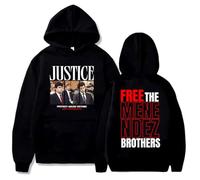 GJDNCIQ The Menendez Brothers Hoodies Man/Woman Sweatshirts Printed Casual Clothes (Black,M)
