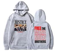 GJDNCIQ The Menendez Brothers Hoodies Man/Woman Sweatshirts Printed Casual Clothes (Gray,L)