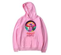 GJDNCIQ The Midnight Gospel Clancy Gilroy Hoodies Man/Woman Sweatshirts Printed Casual Clothes (Pink,S)
