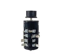 GJEXXPTST HZ5B-20/4-3-1 six-Position Rotary cam Switch 4 Levels 20A Silver Contacts 16 terminals