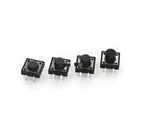 GJEXXPTST Tactile Switch Buttons 20PCS DIP 12 * 5mm 7mm 8mm 9mm 12x12 4Pin Tact Push Button Micro Self-Reset Switches(12x12x9)
