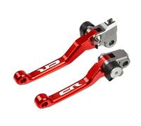 GJgfjGHK 1pair CR 80R 85R 125R 250R Motorcycle Pivot Brake Clutch Lever Motorcoss Handle CR 80 85 125 250 R Replacement for CR80R CR85R CR125R CR250R Brake Handle Lever(CR125R 92-03 red)