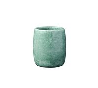 GJgfjGHK Tea Infuser Mug 1pc Small Teacup Straight Jade Cup Jade Single Cup Tea Set Crystal Crafts Home kung fu Teacup Glass(Green Stone)
