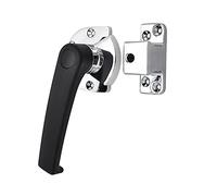 GJGHKLHL Adjustable Latch Spring Type Walk-in Freezer Refrigerator Door Handle, Oven, Universal Stainless Steel Industrial Lock 2-in-1(Left)