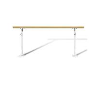 GJGHKLHL Ballet Barre Floor-Standing Adjustable Vertical Bar Solid Wood Freestanding Non-Slip Dance Pole Home Studio Indoor Stick for Kids Adults Fitness Trainin(1.5m)