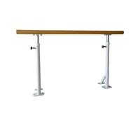 GJGHKLHL Ballet Barre Floor-Standing Height Adjustable Bar Indoor Solid Wood Dancing Stretching Pole Kids Adults Vertical Stick for Household School Studio(1.5m)