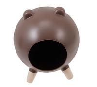 GJGHKLHL Hamster Nest Guinea Pig Bed Pet Cage Ornament Rat Hide Hideout Small Animal Ham(Brown)