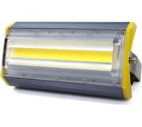 GJGHKLHL Lens Security Lights ，IP67 and High Light Transmission White LED Work Spotlight for Warehouse, Garden, Roof(Warm White,50W)