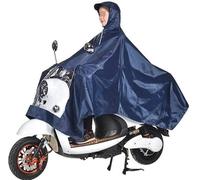 GJGHKLHL motorcycle poncho, Cape Poncho Hooded Rain Coat Mobility Scooter Cover, for Adults Cycling And Hiking(4XL)