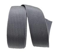 GJGHKLHL Polypropylene Heavy Duty Webbing Strap,Canvas Nylon Ribbon,Belt Bag Pet(Dark Grey,50mm)
