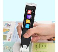 GJGHKLHL reading pen， 111 Language Translate Pen | Voice Translation Reading | 11 Languages Offline OCR | and Scan to Text independence(A)