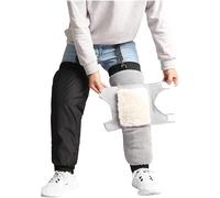 GJGHKLHL Thicken Leggings Windproof Knee Cycling Cold and Water proof Warm Zipper Pad Removable(7.375)