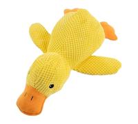 GJGSW Stuffed Ducks Chew Toys Bite Resist Calming Sleeping Duck Anti-Destructive Teeth Grinding Ducks Toys for Dog Interactive Entertainment Activities