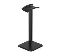 GJHGNFRDK Controller Holder， Black And White Aluminum Alloy ABS Headphone Stand 22x10.5x10.5cm(Black)