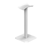 GJHGNFRDK Controller Holder， Black And White Aluminum Alloy ABS Headphone Stand 22x10.5x10.5cm(White)
