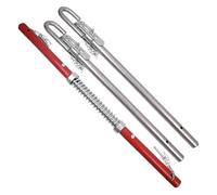 GJHGNFRDK Heavy Duty Emergency Breakdown Tow Bar, 3-50T Tow Bar With Spring Dampers For RV Truck Car Recovery Auto Repair Trailer Removal(Load 3 tons)