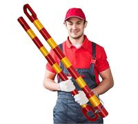 GJHGNFRDK Heavy Duty Emergency Breakdown Tow Bar, Tow Bar For Car Truck RV Trailer Hitch Receiver 3-50 ton Load Capacity Multicolor(Load 30 ton)