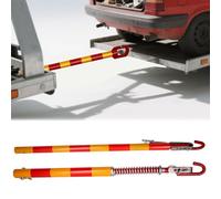 GJHGNFRDK Heavy Duty Emergency Breakdown Tow Bar, Towing Bar For 3-50 Ton Load Capacity In Multicolor(Load 5 ton)