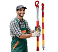 GJHGNFRDK Heavy Duty Emergency Breakdown Tow Bar, Vehicle Recovery Tow Bar With Two-Way Cushioning 3-50 Tons(8 ton)