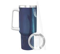 GJHKSSVB 46de9aacf26e2cc4242ffa9aa1d813d 40oz Tumbler Stainless Steel Insulated Travel Tumblers Leakproof Travel Coffee Mug With Handle Water Bottle Drink Tumbler Cups Gifts For Women Men Lovers