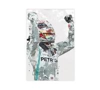 GJHTQLP Lewis Hamilton 9 Canvas Poster Wall Art Decor Print Picture Paintings for Living Room Bedroom Decoration 12x18inch(30x45cm)