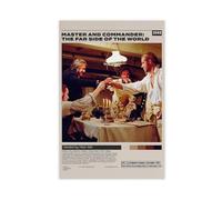 GJHTQLP Master And Commander The Far Side of The World Movie Posters Canvas Poster Bedroom Decor Landscape Office Room Decor Gift 12x18inch(30x45cm)