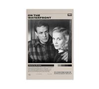 GJHTQLP On The Waterfront Poster Movie Posters Canvas Poster Wall Art Decor Print Picture Paintings for Living Room Bedroom Decoration 20x30inch(50x75cm)