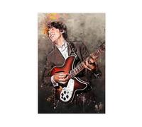 GJHTQLP Poster George Harrison 012 Canvas Poster Bedroom Decor 12x18inch(30x45cm)