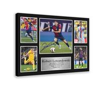 GJHTQLP Robert Lewandowski Canvas Poster Wall Art Decor Print Picture Paintings for Living Room Bedroom Decoration 12x18inch(30x45cm)