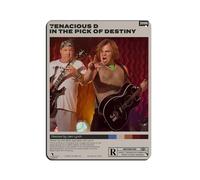 GJHTQLP Tenacious D in The Pick of Destiny Movie Posters Tin Sign Vintage Metal Pub Club Cafe Bar Home Wall Art Decoration Poster 12x16inch(30x40cm)