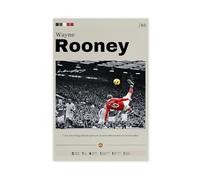 GJHTQLP Wayne Rooney 1 Canvas Poster Bedroom Decor Landscape Office Room Decor Gift 12x18inch(30x45cm)
