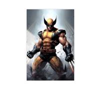 GJHTQLP Wolverine Poster Hugh Jackman Canvas Poster Wall Art Decor Print Picture Paintings for Living Room Bedroom Decoration 24x36inch(60x90cm)