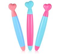 Gjinxi 3 Pack Kid-Friendly Stylus Pens for Touch Screens, Capacitive Stylus Pens with Durable Rubber Tips, Tablet Stylus Pen Children's Crayon Stylus Pen for Touch Screen Devices Smartphones Tablets