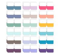 Gjinxi 360 Pcs Sticky Tabs Multi-Colored Indexing Tabs Repositionable Page Markers Writable Flags Note Tabs for Home Office Notebooks File Classification Folders