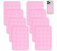 Gjinxi 8PCS Silicone Suction Phone Case Mount, Hands-Free Strong Grip Holder, Non Slip Suction Cup Phone Mount for Selfies and Tiktok Videos Sticky Phone Grip Compatible with iPhone and Android