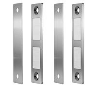 Gjinxi Cabinet Magnetic Catch, 4 Pack Ultra Thin Cabinet Door Magnetic Latch Kitchen Magnets Closures Magnetic Door Closer for Cabinets Drawers Closet Doors