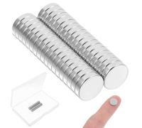Gjinxi Small Magnets 36PCS, 9x2mm Small Rare Earth Magnets for Collar Stays, Mini Magnet for DIY, Electronic Components, Crafts, Neodymium Magnet for Crafts, Whiteboard, Kitchen