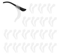 Gjinxi Soft Silicone Eyeglass Ear Hooks 10 Pairs Non Slip Glasses Ear Grips Holder Stoppers Tips Sleeve Retainer Temple Retainer Lightweight Eye Glass Pad Fit Sunglasses Reading Sports Study