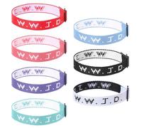 Gjinxi WWJD Christian Bracelet, Christian Jesus Inspirational Bracelets