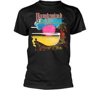 GJJCNUK Hawkwind 'Warrior On The Edge of Time' T-Shirt Black