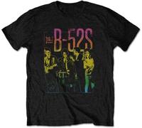 GJJCNUK The B-52s - Cosmic Thing Group - Black t-Shirt BlackOne Size