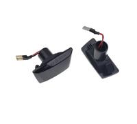GJKHH Dynamic Side Marker Indicator Lamp Turn Signal Light For Saturn For Aura 2007 2008 2009 2010 Wing Mirror Indicator Light(Dynamic Smoked)