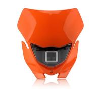 GJKHH Motorcycle Spotlights For CRF250 CRF450 For CR For CRF For XR 250R 250X 450R 450X For RX Motorcycle LED Headlight(Orange)