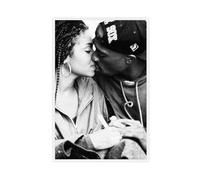 GJKLU of Tupac Shakur The Rapper Marilyn Monroe 2 Poster Canvas Poster Wall Art Decor Print Picture Paintings for Living Room Bedroom Decoration Unframe-style 20x30inch(50x75cm)