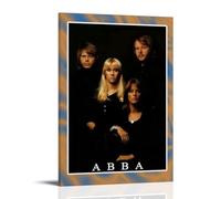 GJLXVN ABBA Waterproof And Stain Resistant Wall Paintings High-definition Spray Painted Decorative Paintings Study And Coffee Shop Decorations Fade ResistantFrame-style20x30inch(50x75cm)