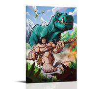 GJLXVN Primal Waterproof And Stain Resistant Wall Paintings High-definition Spray Painted Decorative Paintings Study And Coffee Shop Decorations Fade ResistantFrame-style16x24inch(40x60cm)