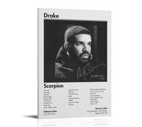 GJLXVN Scorpion-Drake Waterproof And Stain Resistant Wall Paintings High-definition Spray Painted Decorative Paintings Study And Coffee Shop Decorations Fade ResistantFrame-style16x24inch(40x60cm)