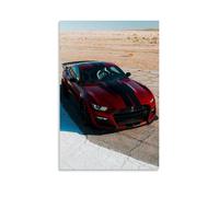 GJLXVN Shelby Mustang Waterproof And Stain Resistant Wall Paintings High-definition Spray Painted Decorative Paintings Study And Coffee Shop Decorations Fade ResistantUnframe-style24x36inch(60x90cm)