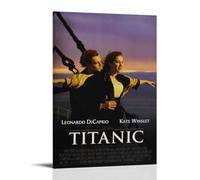 GJLXVN TITANIC Waterproof And Stain Resistant Wall Paintings High-definition Spray Painted Decorative Paintings Study And Coffee Shop Decorations Fade ResistantFrame-style16x24inch(40x60cm)